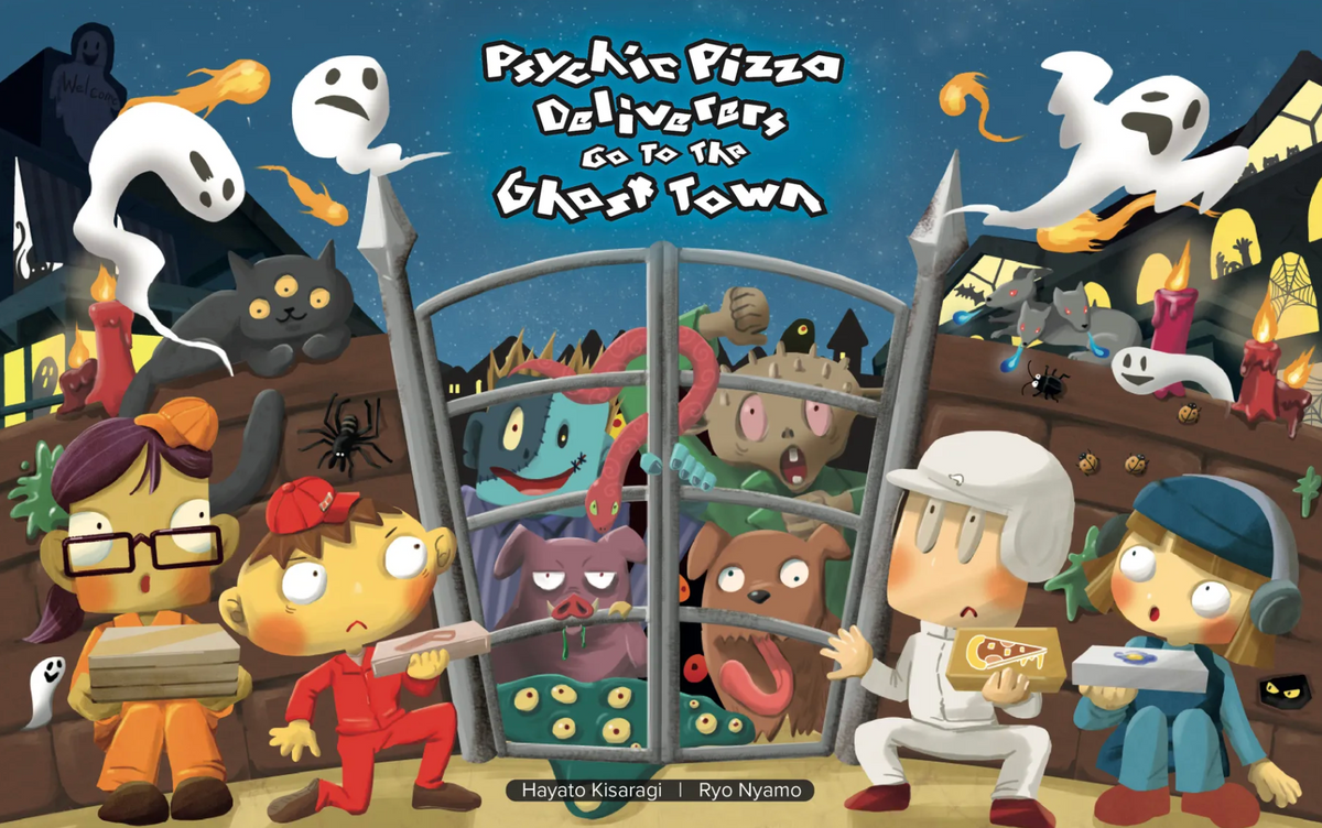 Psychic Pizza Deliverers Go To The Ghost Town