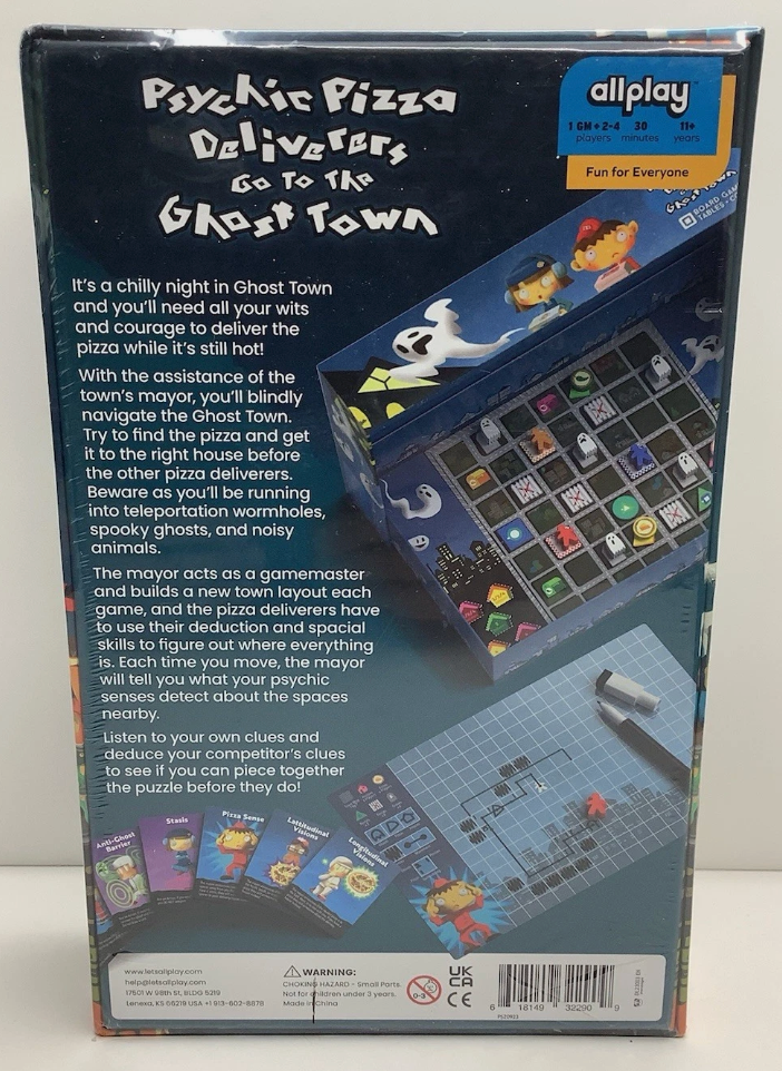 Psychic Pizza Deliverers Go To The Ghost Town