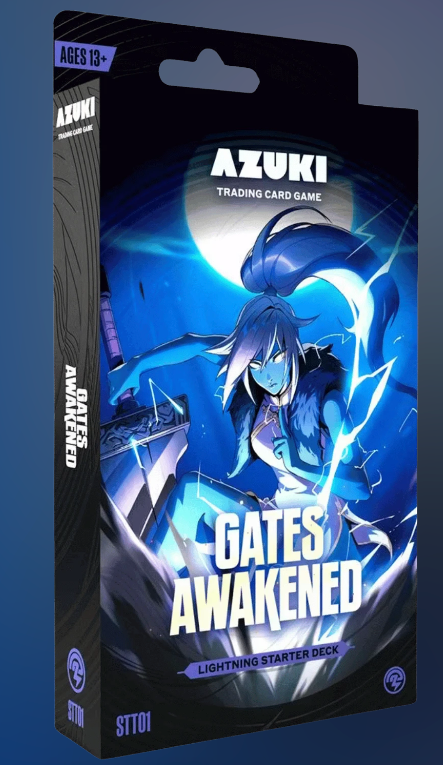 Azuki Trading Card Game: Gates Awakened - Raizen - Lightning Starter Deck