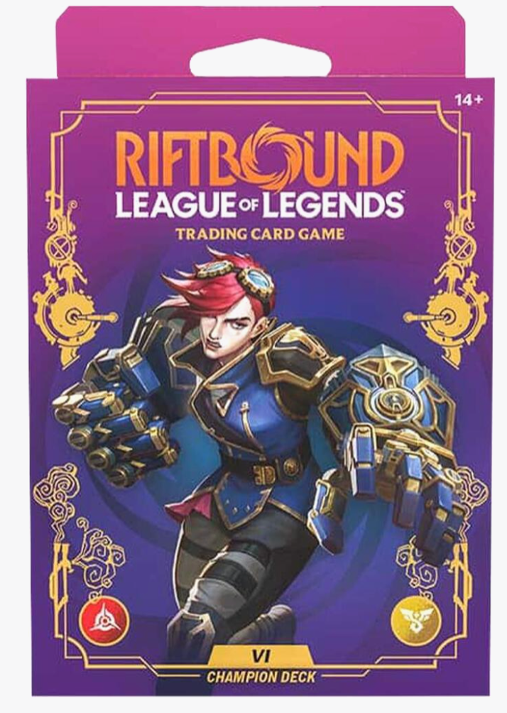 Riftbound: League of Legends Trading Card Game: Unleashed - Vi - Champion Deck