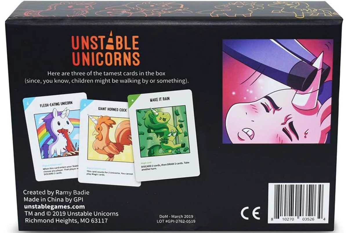 Unstable Unicorns: NSFW