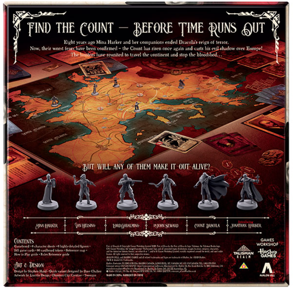 Fury of Dracula: 5th Edition