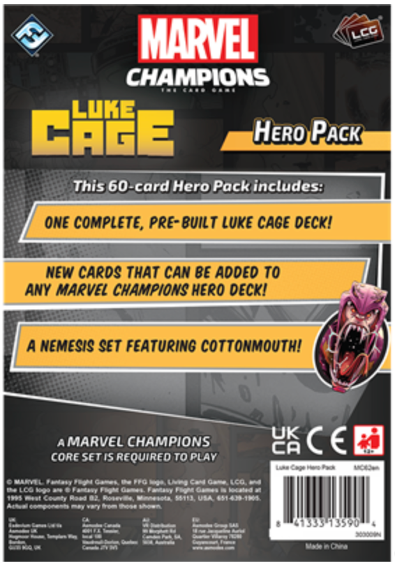 Marvel Champions: Luke Cage Hero Pack