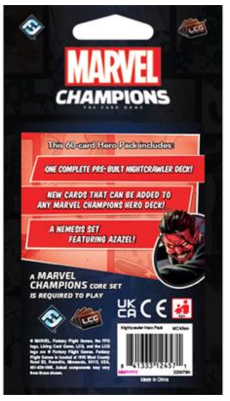 Marvel Champions: Nightcrawler Hero Pack