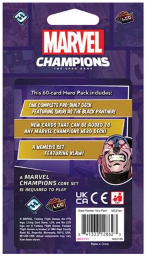 Marvel Champions: Black Panther Hero Pack