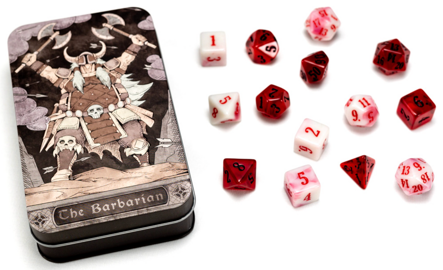 RPG Class Dice Tin
