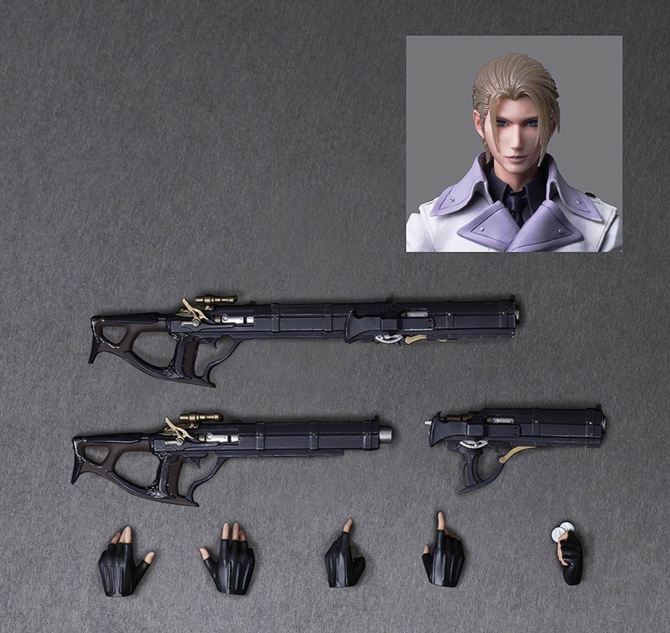 Final Fantasy. VII Rufus Shinra Action Figure