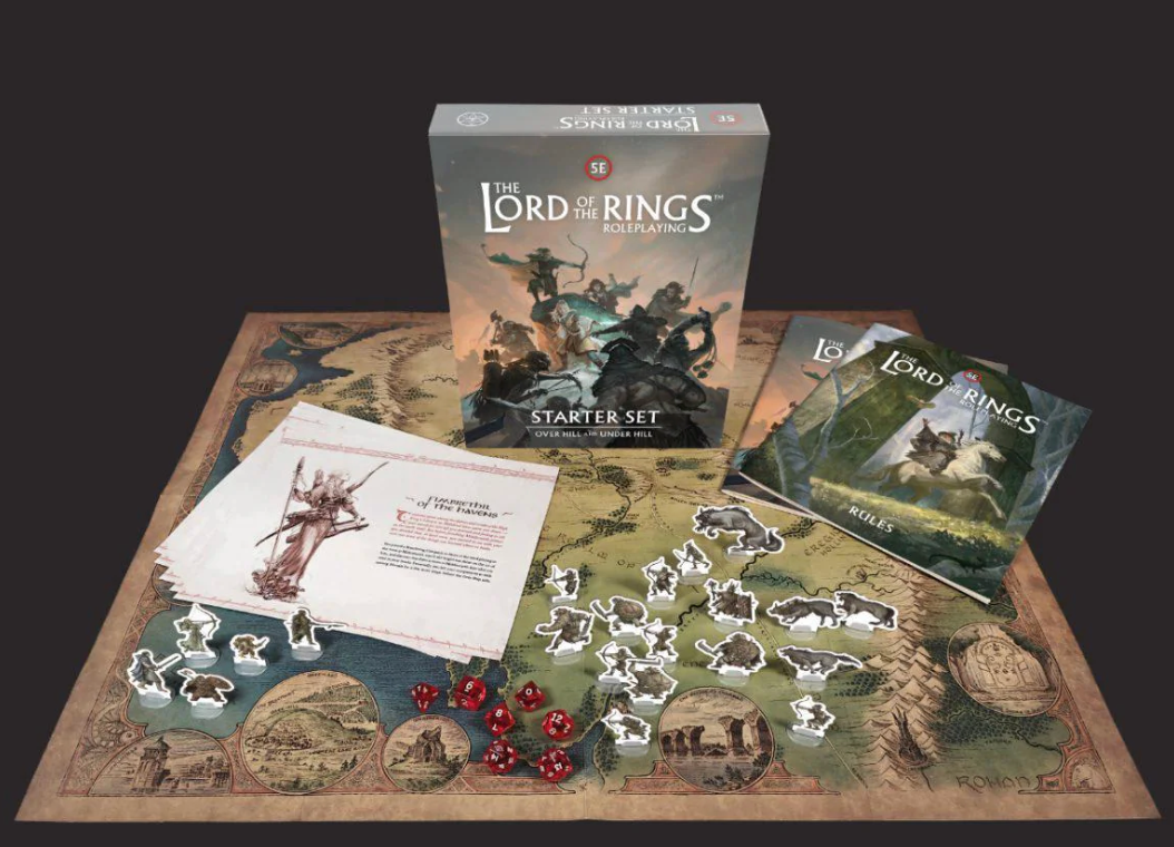 The Lord of the Rings RPG: Starter Set Over Hill and Under Hill