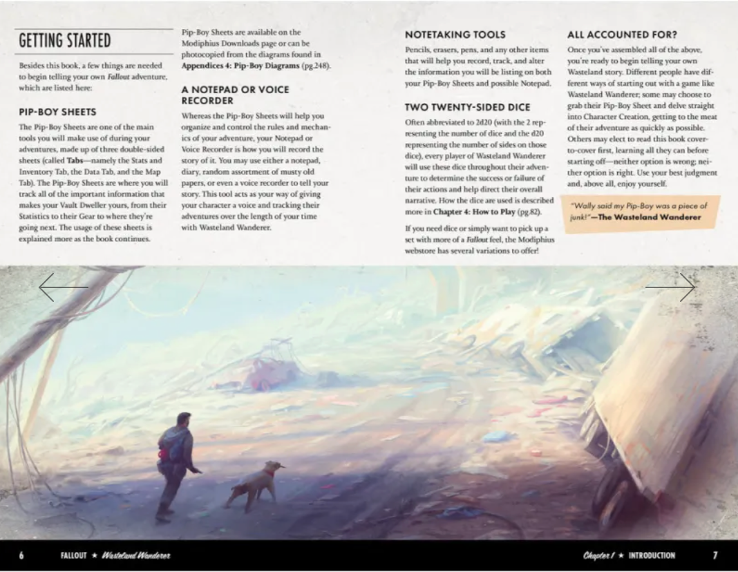 Fallout: Wasteland Wanderer - A Solo Roleplaying Game