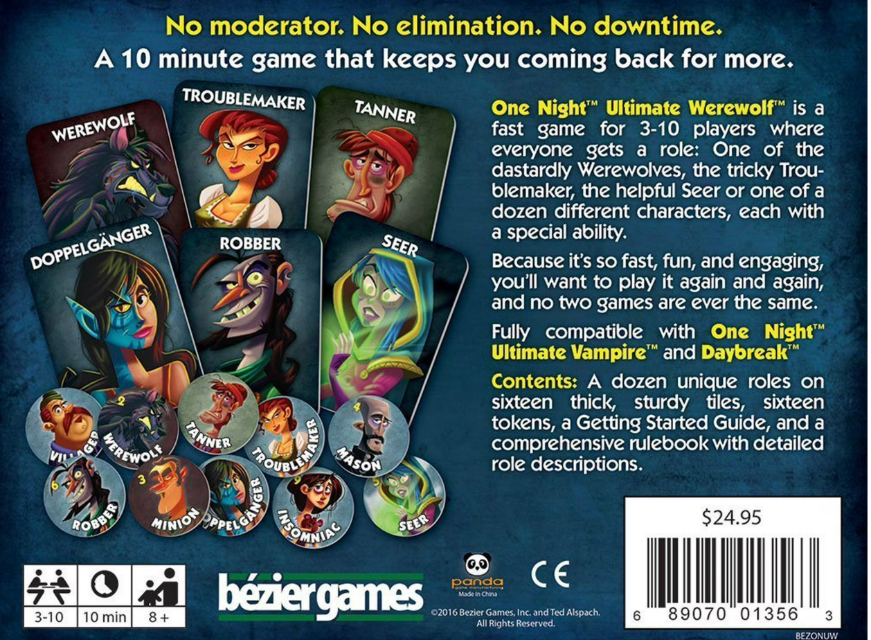 One Night Ultimate Werewolf