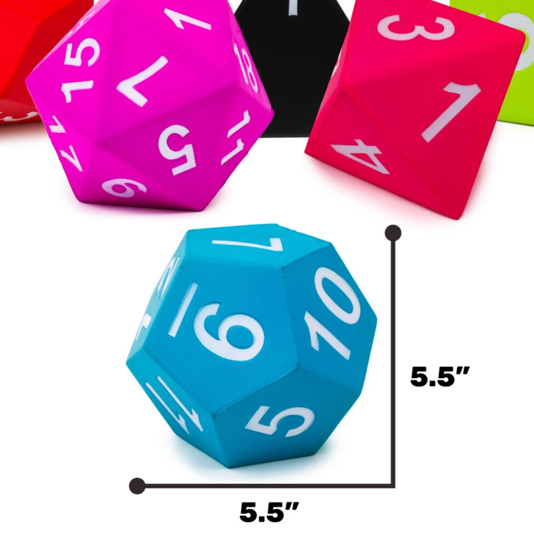 Foam Dice Set
